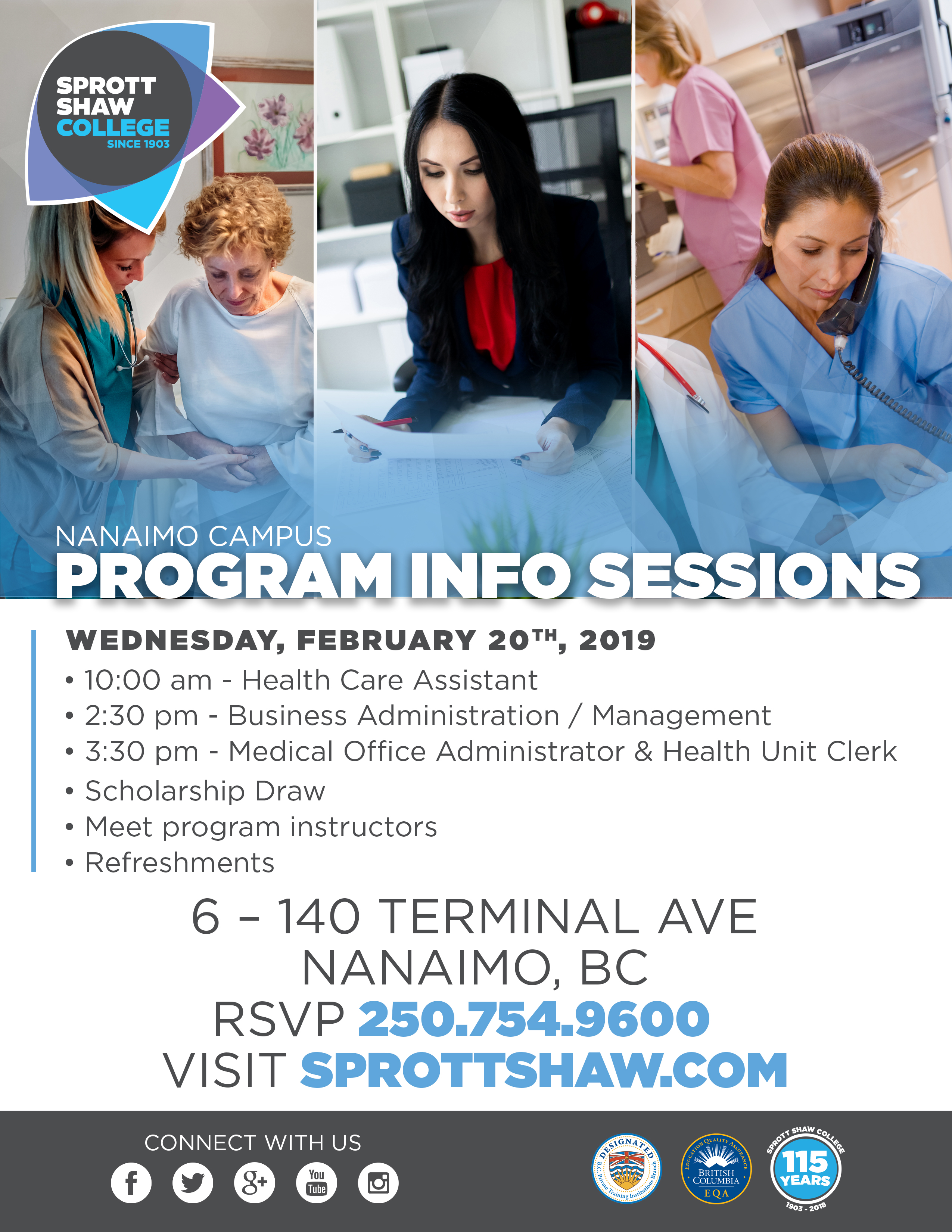 Nanaimo Campus – Program Info Sessions