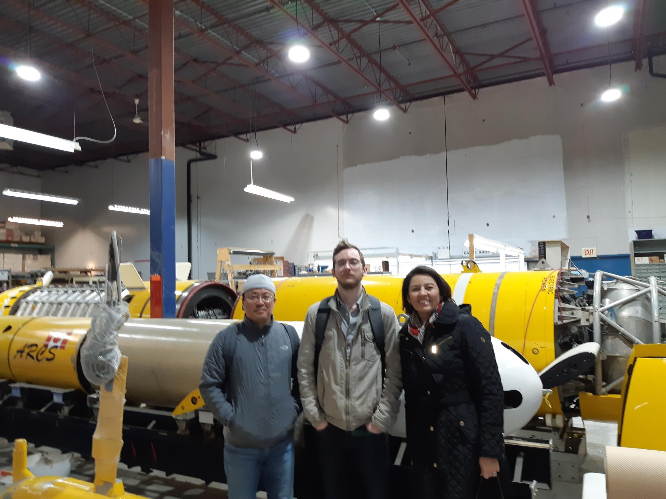 Industrial Design Students Visit Submarine Manufacturer