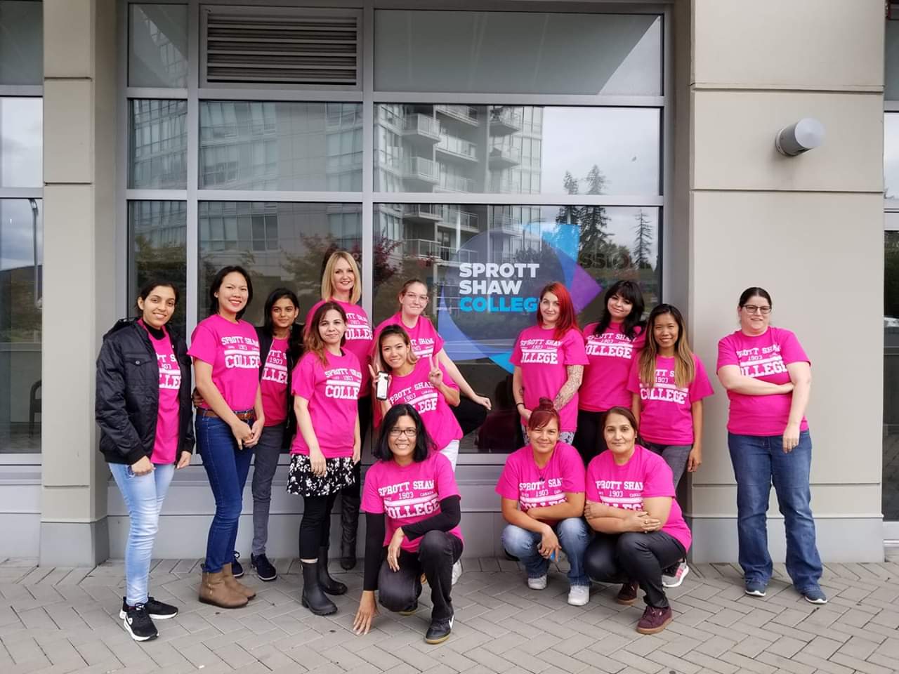sprott shaw college surrey campus students