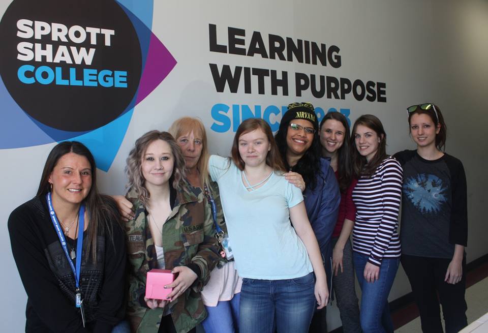 sprott shaw college nanaimo campus students
