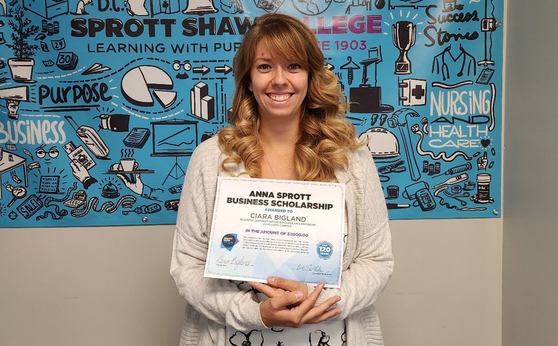 Celebrating Sprott Shaw Grant & Scholarship Winners